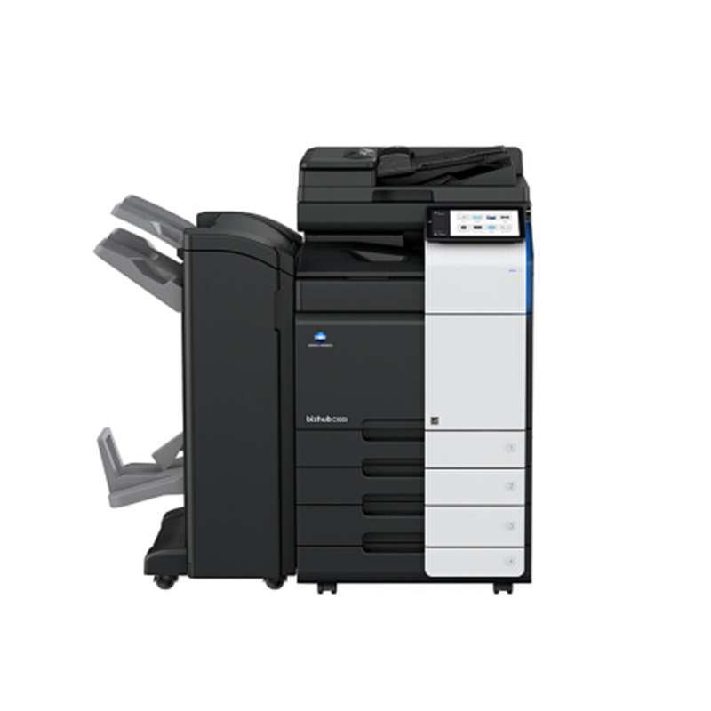 柯尼卡美能达c300i360i大型打印机彩色数码a3复合机多功能柯美复印机