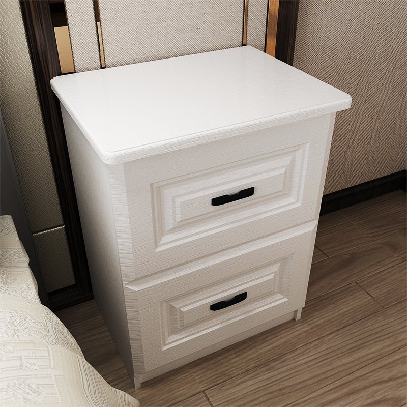 简约现代白色床头柜闪电客迷你多功能小型卧室床边柜轻奢韩式收纳储物