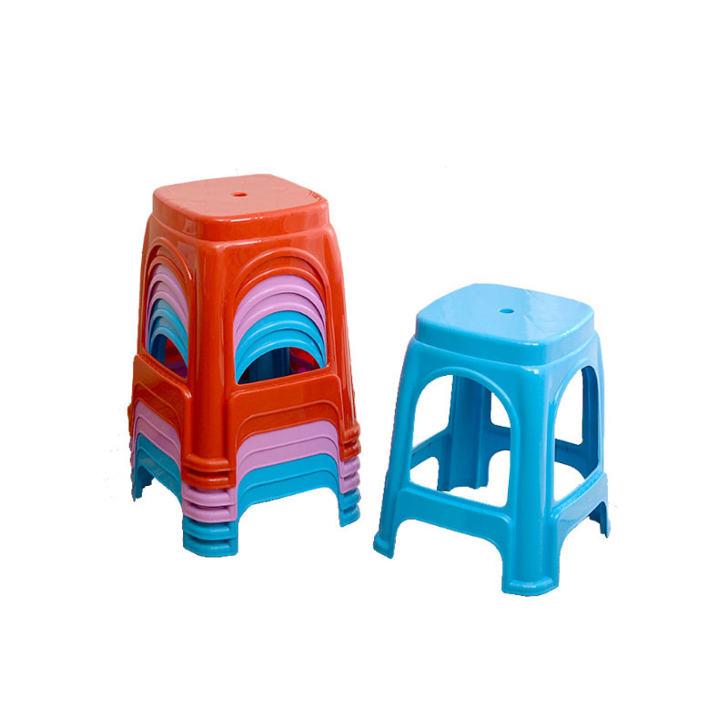 塑料凳 简约高凳板凳 成人餐桌凳塑胶椅子朔料胶凳子50张