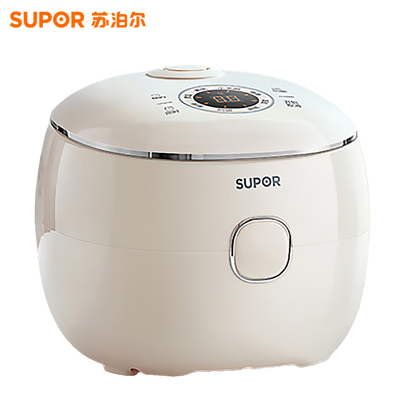 苏泊尔(SUPOR) 2升大容量 家用迷你电饭煲1-2人智能多功能电饭锅0氟涂层不粘琉瓷内胆 SF20YC0085高清大图