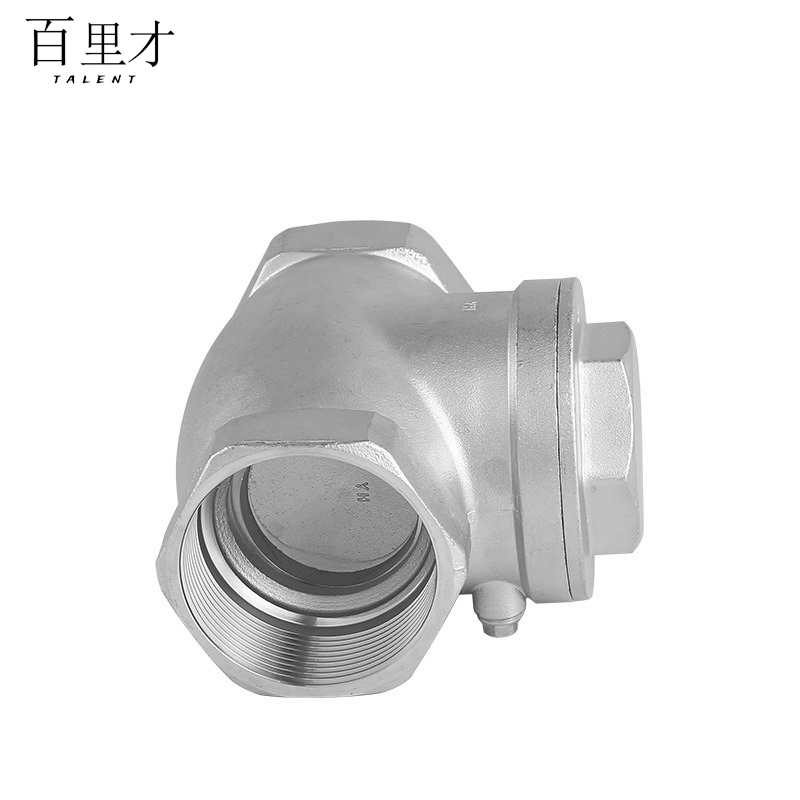 不锈钢卧式止回阀H14W-16P DN20 个图片