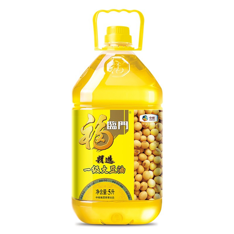 福临门 精选一级 大豆油5L 食用油