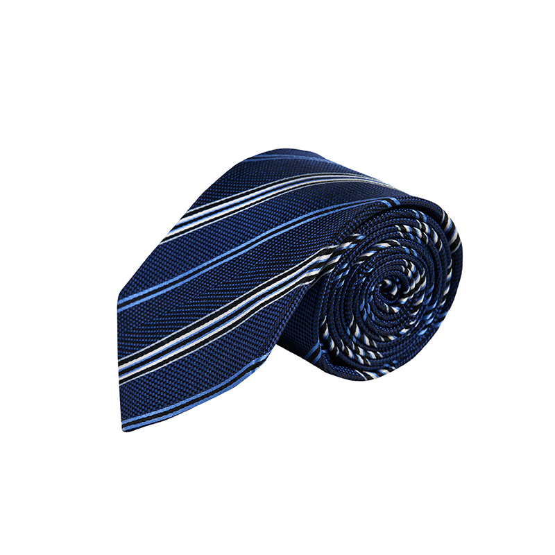 万事利wensli春夏新品男士领带桑蚕丝真丝商务西装正装宴会正式条纹
