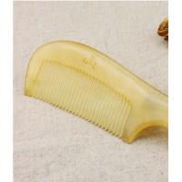 虞美人 牛角梳定制幸运草款 手工打磨 光滑圆润礼物梳送闺蜜送家人送朋友 BJ3-1幸运草款,5把起送
