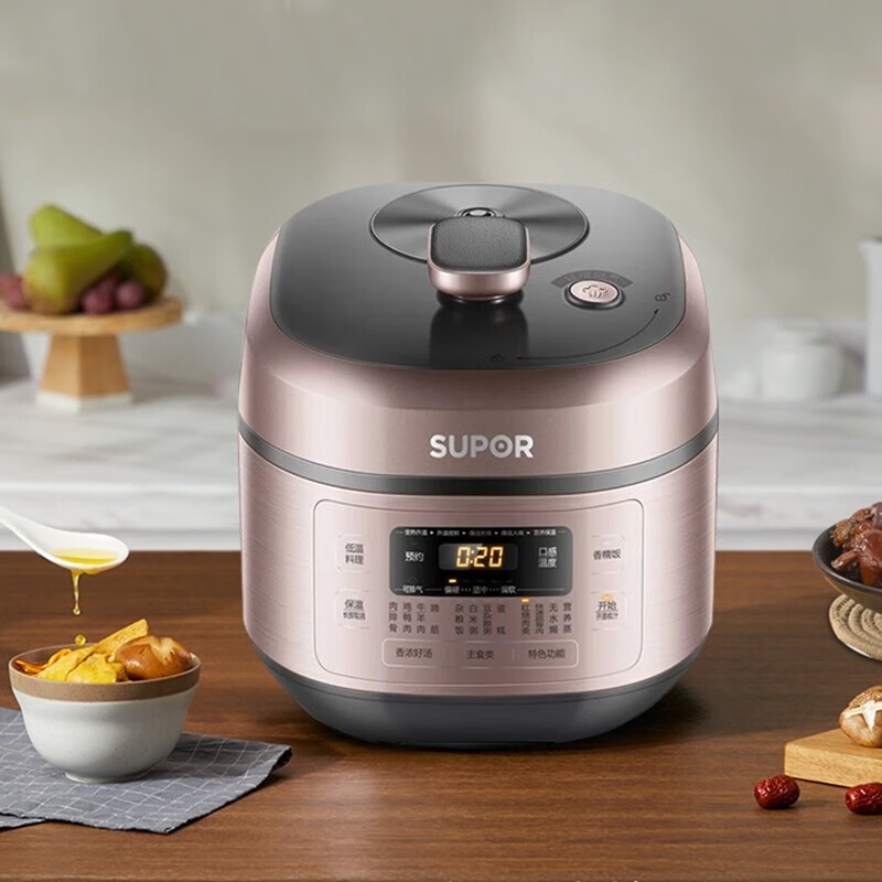 苏泊尔(SUPOR) 精钢球釜多功能智能压力锅 一锅双胆 SY-60FC25Q高清大图