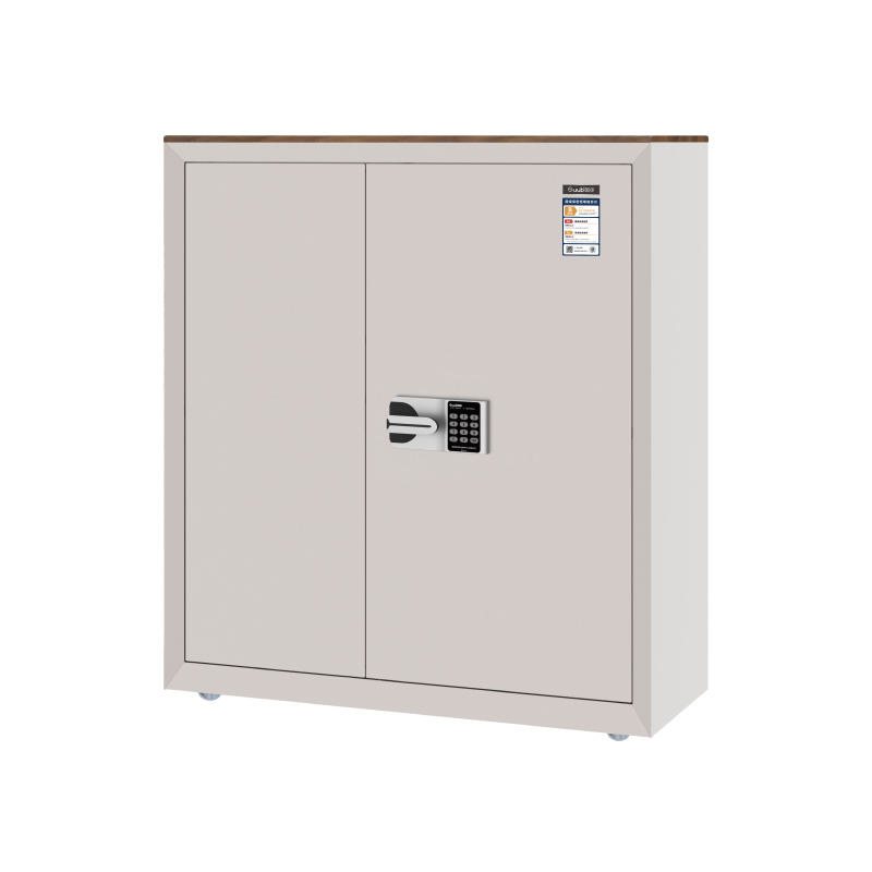 国保（Guub）保密柜E1电子密码锁办公文件柜保险柜单节员工柜M103-E1高清大图