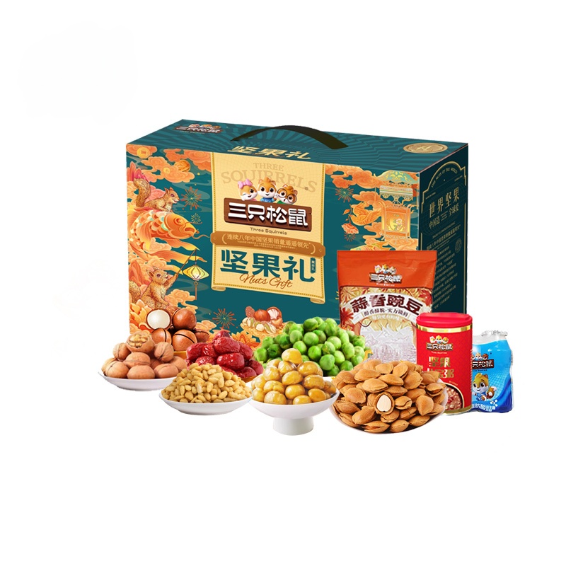 三只松鼠坚果礼坚果礼盒-聚祥礼1630g高清大图