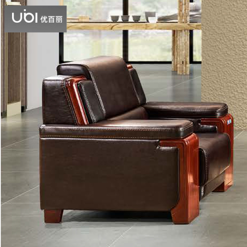 优百丽 F-6800 办公室沙发 办公家具 会客接待 现代简约家具 颜色尺寸可定制高清大图