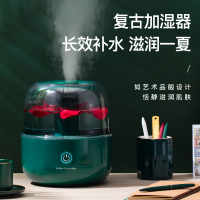 小南瓜加湿器JSQ-2260上加水家用轻音卧室大雾量孕妇婴儿小型空气净化器香薰喷雾多重净化香薰(玫瑰精油+薰衣草精油)款
