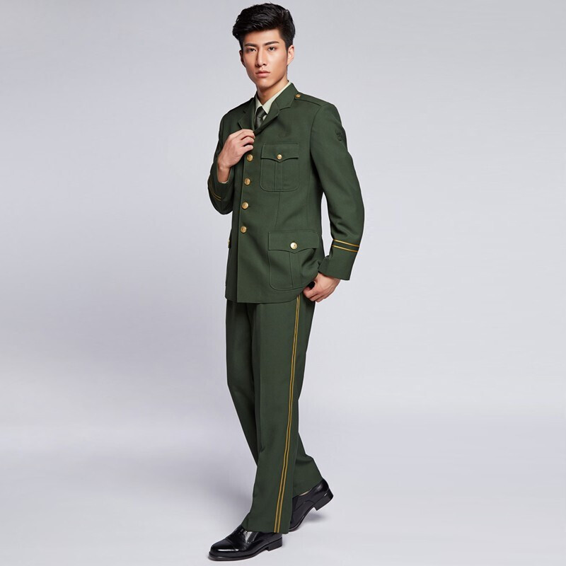 07陆军冬季干部常服视频