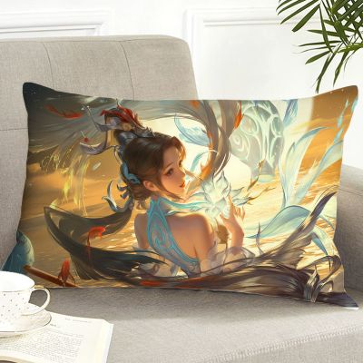 王者荣耀英雄皮肤抱枕大乔妲己伽罗李逍遥曜李信诸葛亮铠孙悟空 白鹤