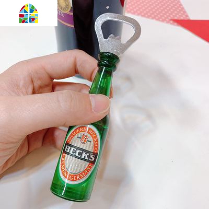 啤酒开瓶器冰箱贴北欧创意3D立体厨房仿真装饰汽水酒吧创意启瓶器 FENGHOU D款