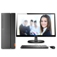 联想(Lenovo)擎天T510A-15 19.5英寸商用办公台式机电脑整机(i5-8400 4G 1T 2G独显)x