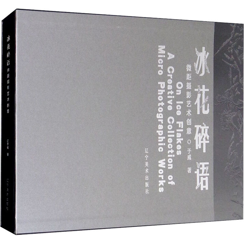 醉染图书冰花碎语 微距摄影艺术创意9787531486374高清大图