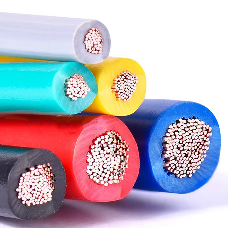 永易锦程 多股铜芯线450/750V BVR10平方(100米) 捆高清大图