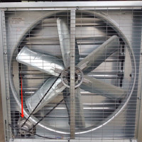 负压风机皮带款防护网1000型380V0.75KW尺寸长1000*宽1000*厚350厚定制