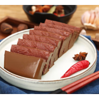 苏宁宜品鸭血435g*1盒毛血旺涮煮火锅麻辣烫