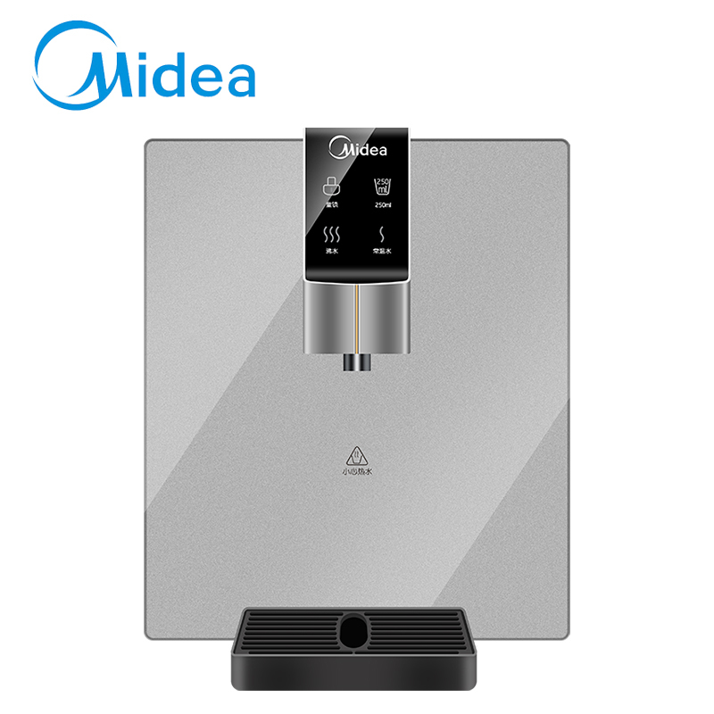 美的(Midea)壁挂式饮水机MG906-R速热管线机家用厨房温热两用壁挂饮水机家用净水器净水机搭档 出水直饮管线机