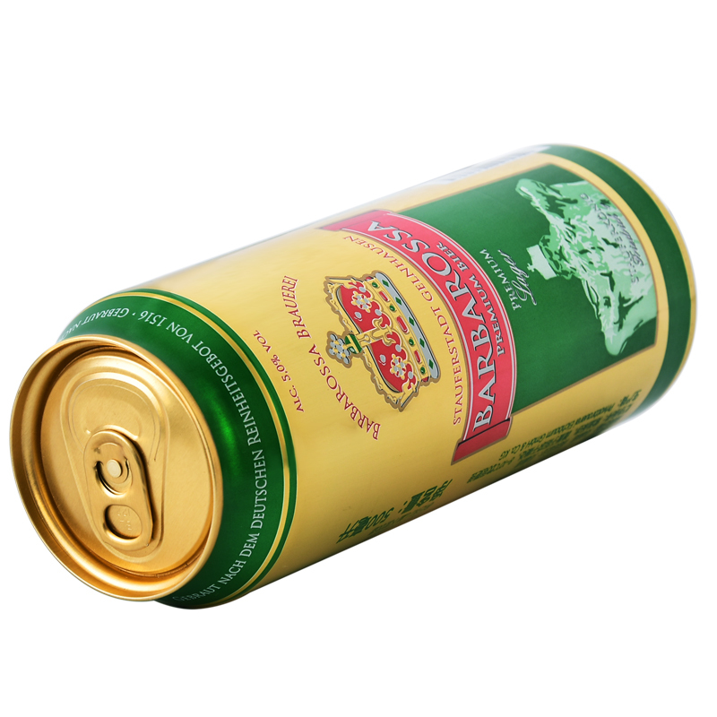 德国进口 凯尔特人(Barbarossa)拉格啤酒500ml*12听礼盒装