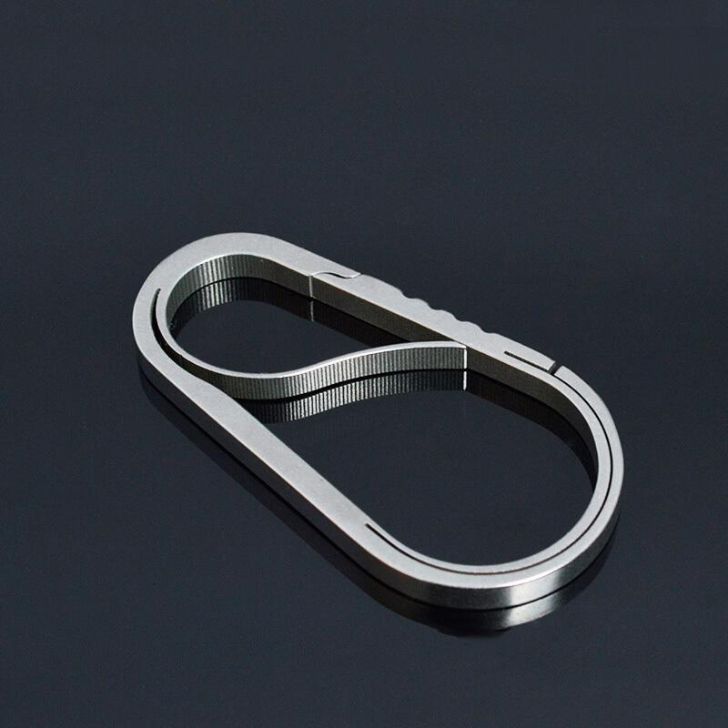 韵动砖家妃迩遁 登山扣 不锈钢快挂防丢钥匙扣防盗锁扣户外登山背包