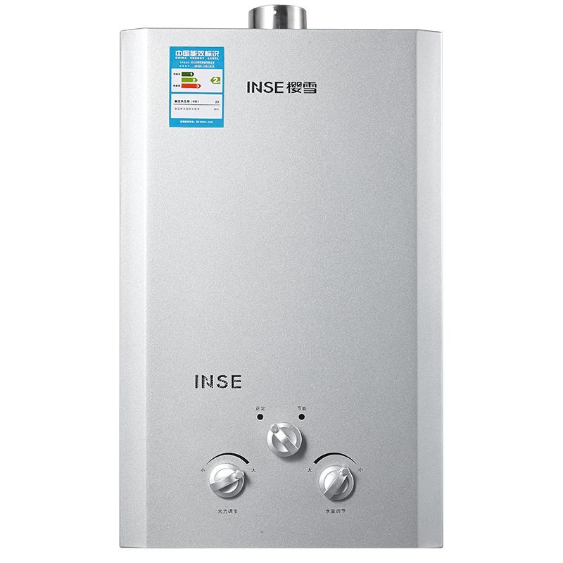 樱雪(INSE) 12L燃气热水器JSQ24-12Q1107A 大容量机械式 液化气