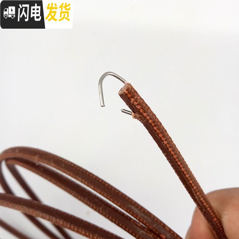 三维工匠皮带工业的专用钩子锁边芯心梭缝纫机老式针梭配件平车橡皮夹三角 直径5mm12件套组合高清大图