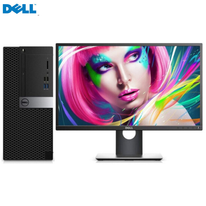 戴尔(DELL)3050MT 台式商用电脑整机 21.5英寸显示器 (G4400 4G 500G 集显 无系统 )