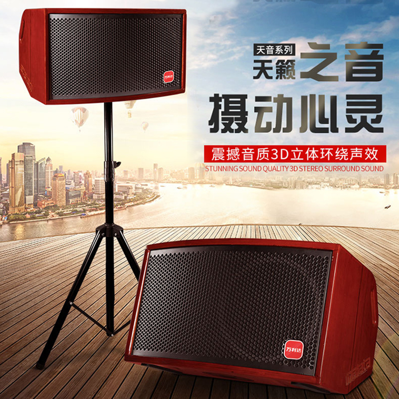 万利达（Malata） M+9703天音系列音响户外便携式移动乐器音箱低音炮家用高低音蓝牙音箱8英寸