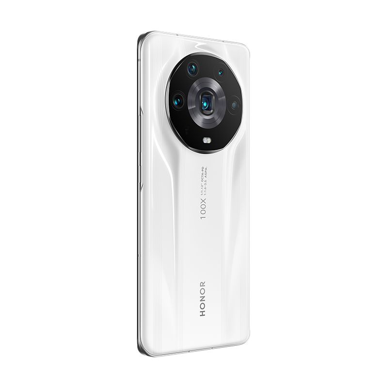 荣耀Magic4 至臻版 12GB+512GB 陶瓷白 十亿色四曲屏 纳米微晶陶瓷机身 6400万潜望式长焦摄像头 骁龙8移动平台 100W有线超级快充 50W无线快充 5G手机