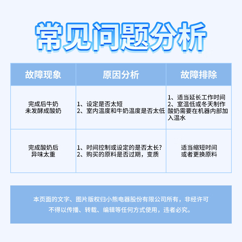 小熊(Bear) 酸奶机 家用全自动米酒机不锈钢内胆酸奶发酵 陶瓷高清大图