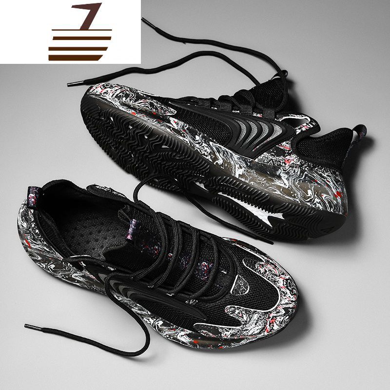 尗卡y3鸳鸯2020潮鞋大码45韩版潮流百搭运动鞋男透气跑步鞋子休闲鞋