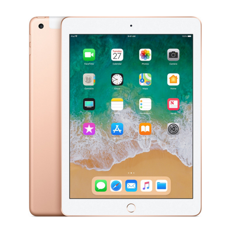 Apple ipad 苹果平板电脑 2018年新款9.7英寸 超薄 原装正品全新未激活 金色 wifi版 32GB