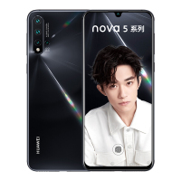华为(HUAWEI) nova5 Pro 8GB+256GB 全网通 麒麟980 4800万AI四摄 4G拍照手机 黑色