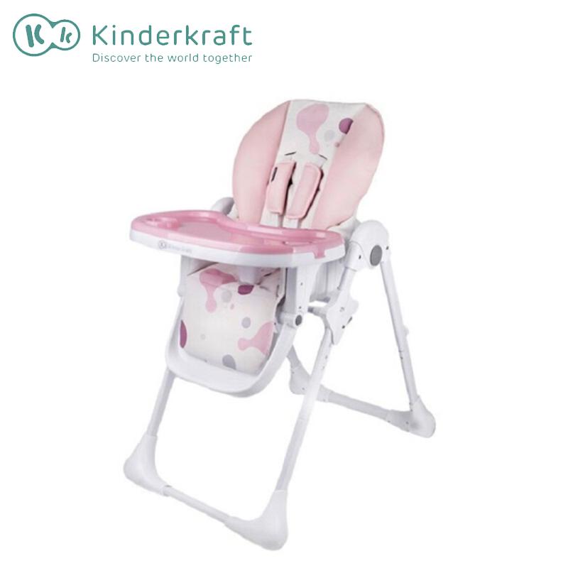Kinderkraft 德国 宝宝餐椅 儿童餐桌椅子婴儿哄娃神器吃饭安全座椅可折叠便携式多功能