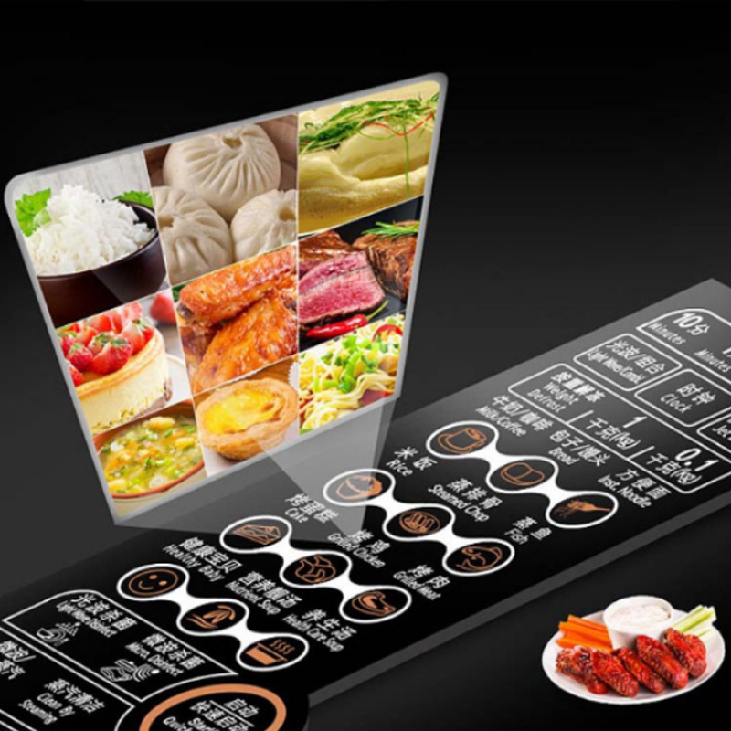 格兰仕微波炉烤箱一体机23升微波炉家用微烤一体机大容量微波炉平板式智能菜单光波炉S1-SDGF3高清大图