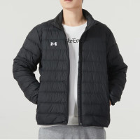 安德玛（Under Armour）羽绒服男装新款运动服防风保暖连帽羽绒服外套 23600801-009 ZP S 23600804-001/黑色