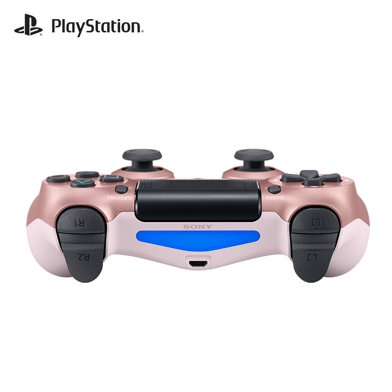 索尼(SONY)PlayStation 4 PS4原装游戏手柄 Pro无线手柄 国行正品 玫瑰金 全新配色