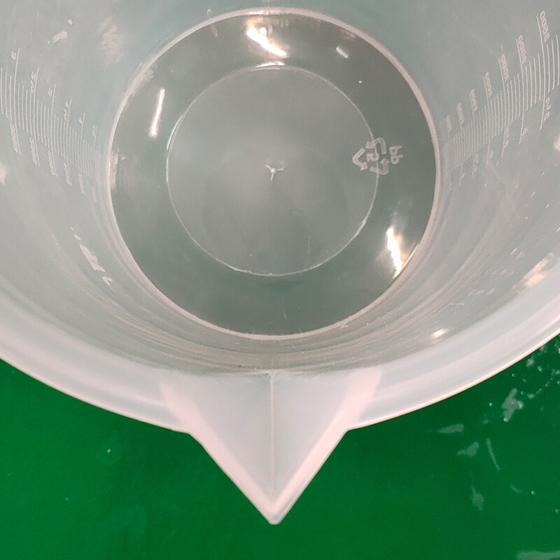 海斯迪克hkcc23透明量杯带刻度杯高硼硅塑料计量杯测量杯容量杯3000ml