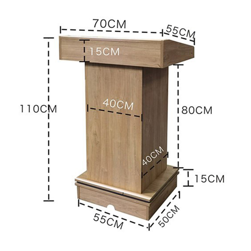 慧采云 办公家具演讲台领导讲台发言台迎宾台酒店接待台教师讲台婚礼主持台高清大图