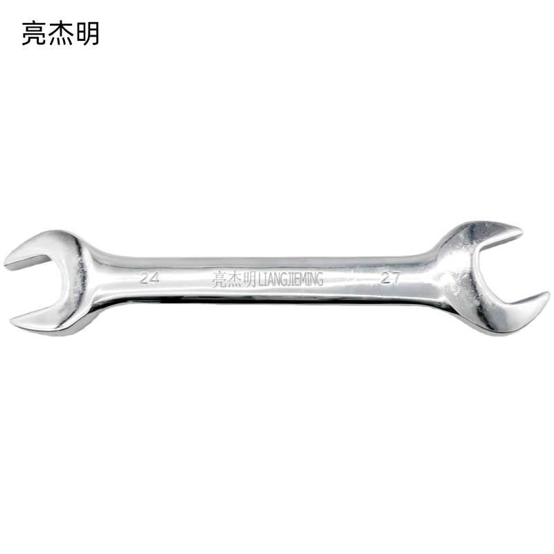 亮杰明 镜面开口扳手 MOW-24-27 把