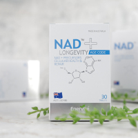 Enervite澳乐维他 NAD+膳食营养补充剂非港基因NMN 30粒/盒澳洲进口