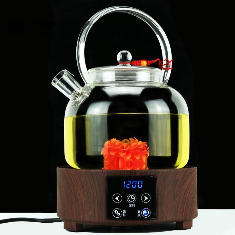 鼎亨/电陶炉玻璃茶壶煮茶器烧水壶套装家用茶具耐热过滤泡茶壶