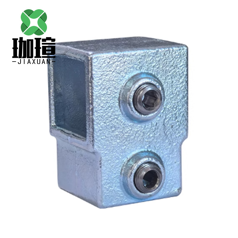 珈瑄 镀锌方管短三通 25mm 个高清大图