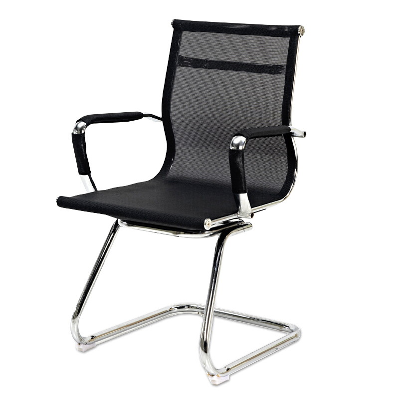 格具geju员工电脑办公椅会议家用网布弓形椅视频