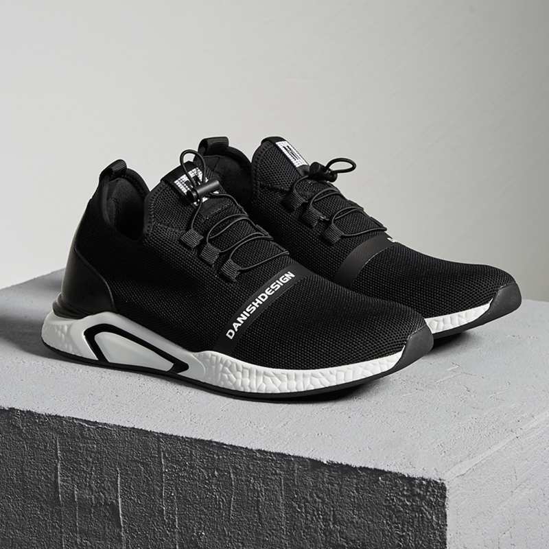 优品剪标透气网布休闲鞋舒适套脚男鞋休闲鞋