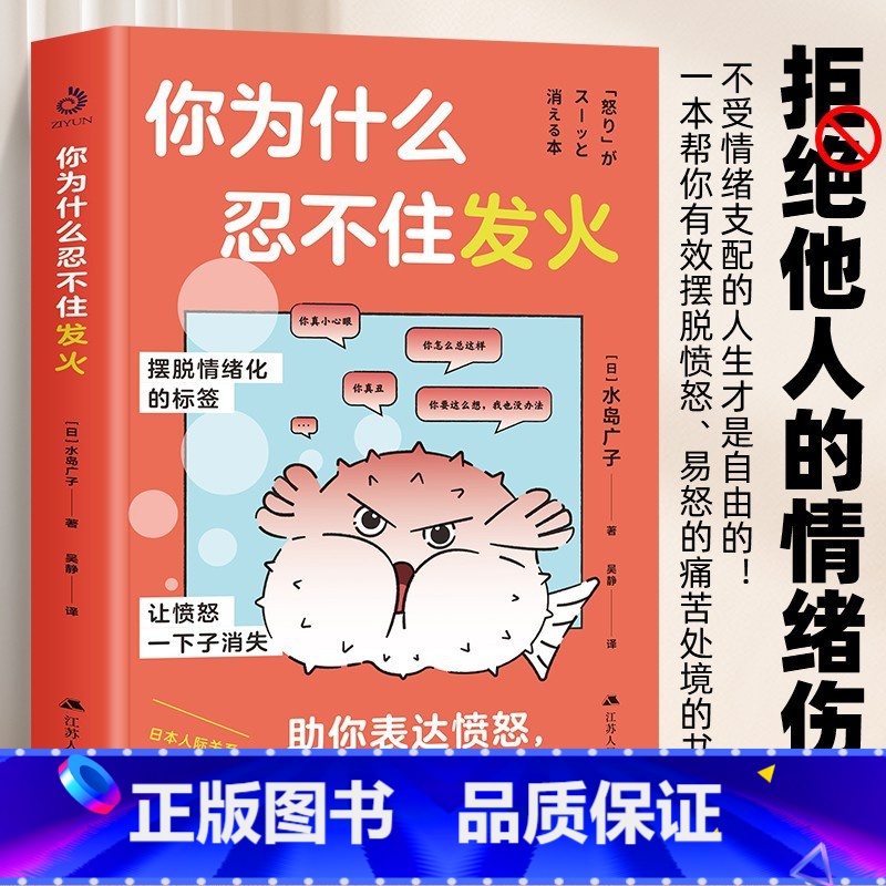[正版]你为什么忍不住发火 人际关系疗法心理状态疗愈摆脱情绪困扰 助你表达愤怒 而不是愤怒表达做自己的心理医生 静心放下高清大图