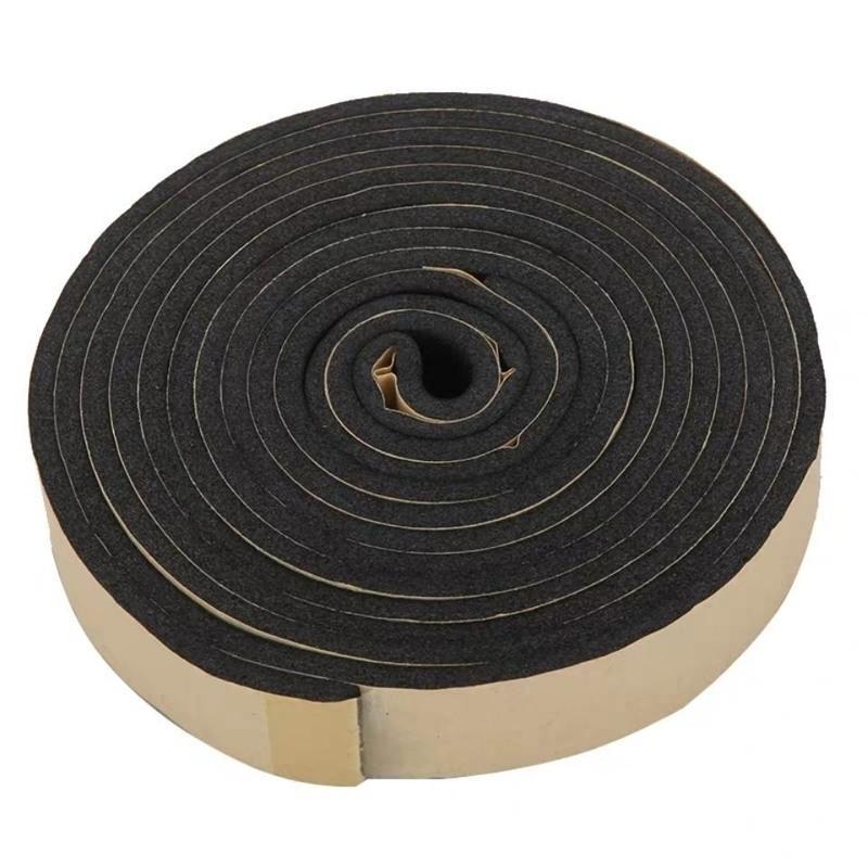 自粘型橡塑胶带胶条风管姆发泡橡胶带阿姆胶带密封件阻燃海绵保温2cm