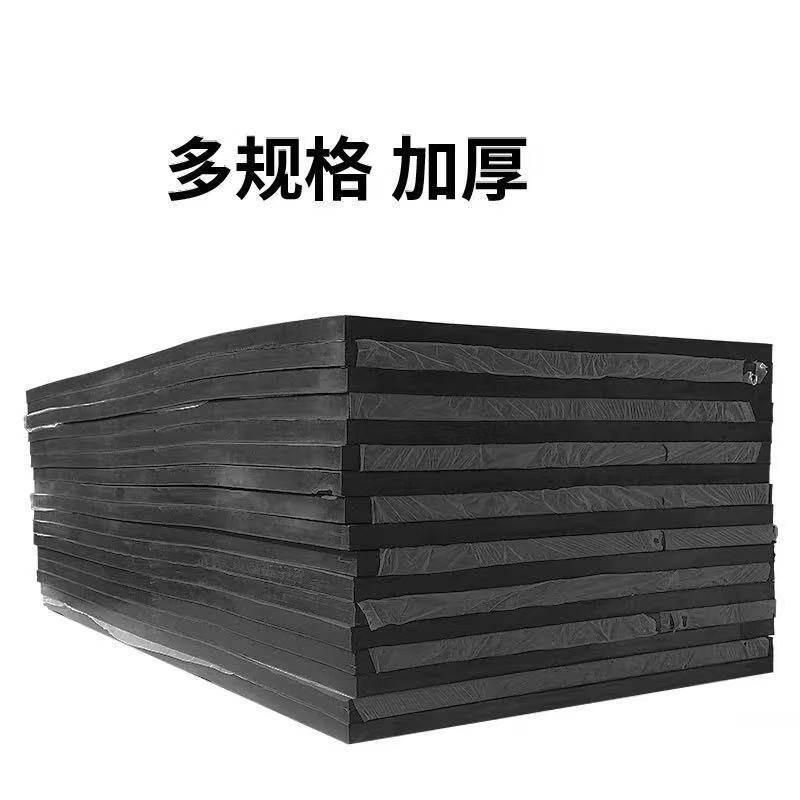 铁工邦 加厚橡胶板耐磨减震橡胶块 20mm(1米*2米)张高清大图