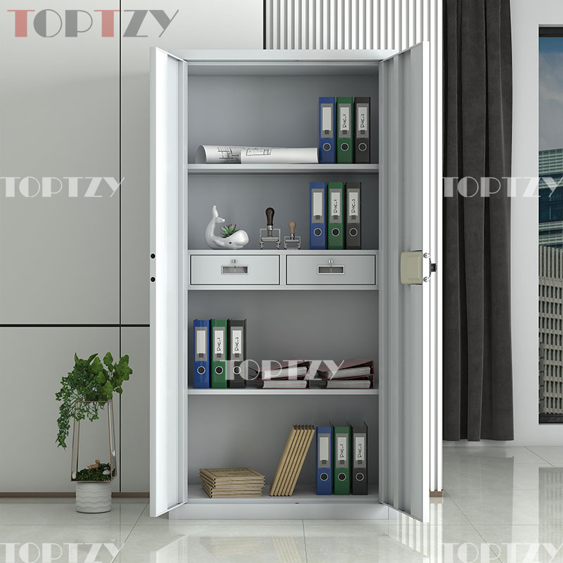 TOPTZY 钢制保密柜密码文件柜保密档案资料柜 常规通门智能密码锁