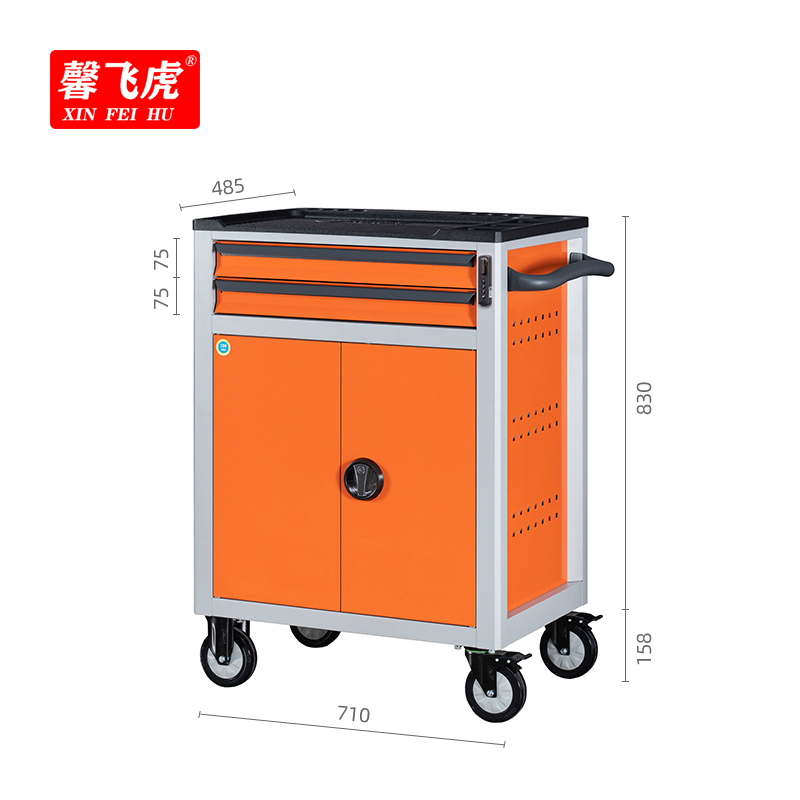 馨飞虎工具车工具柜2抽/个高清大图